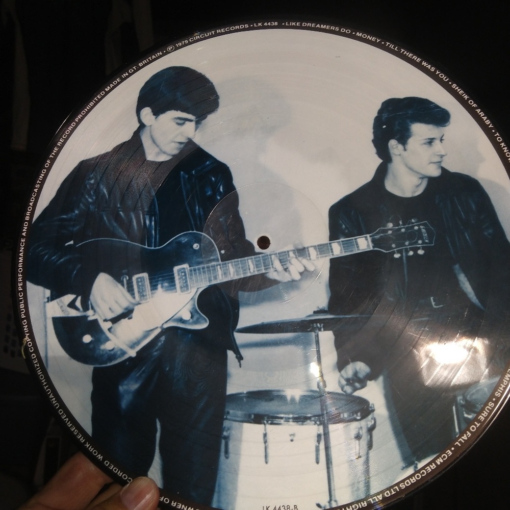 Beatles rare picture disc album never played been in frame